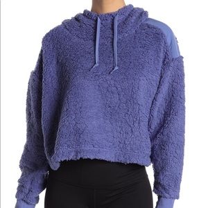 Z by Zella Fleece Hooded Pullover